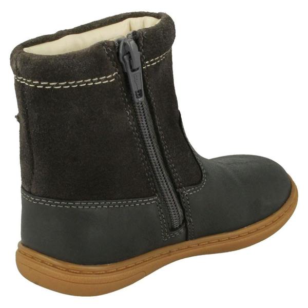 Clarks Girls Clarks Shooting Star Detailed Boots Flash Shine T
