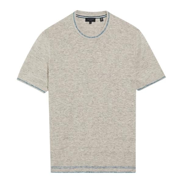Ted Baker MMK ERIKS SS Regular Textured Front T Sh 7