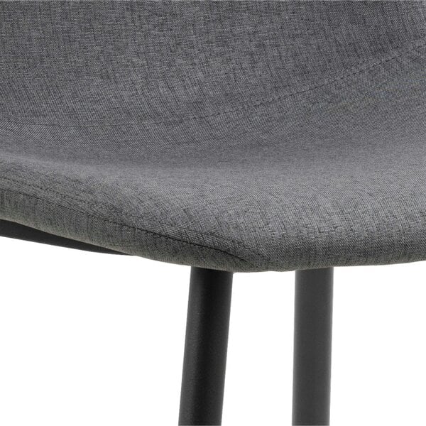 Wyld Haus Set of 4 Tipsyfern Light Grey Upholstered  Dining Chair