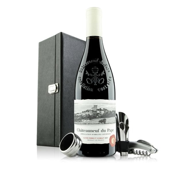 Virgin Wines - Chateauneuf-du-Pape and Accessories in Presentation Case