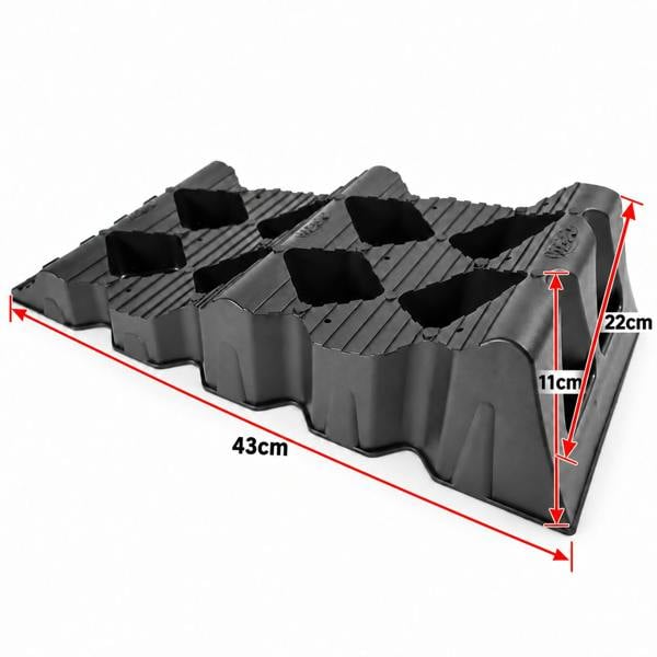 Milenco MGI T1 Mini Levelling Ramps Caravan Motorhome Levellers Twin Pack