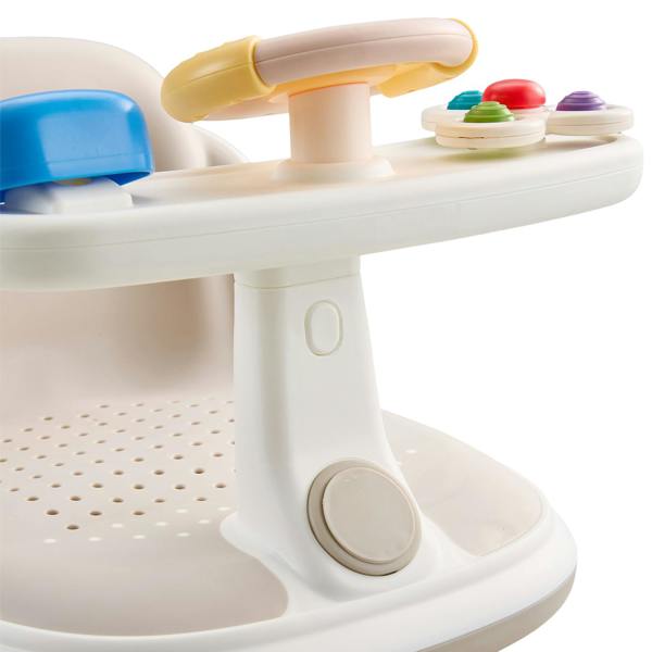 Living and Home Anti-slip Baby Bath Seat for 6-18 Months
