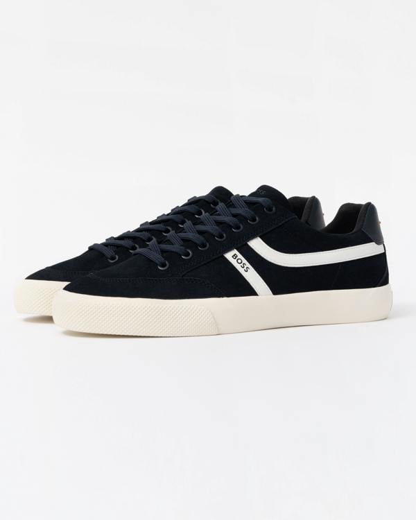 BOSS Orange Aiden Tenn Mipu Mens Trainers - Dark Blue 401