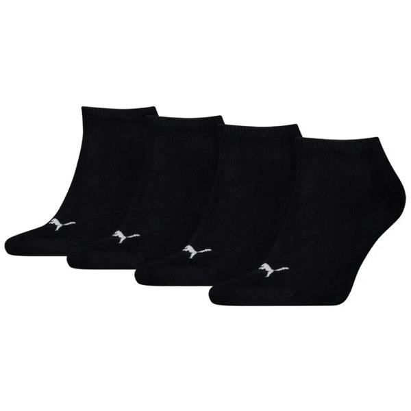 PumaSocks 4 - pack4 - Pack Promo Sports Trainer Socks, BlackBoxers & Briefs