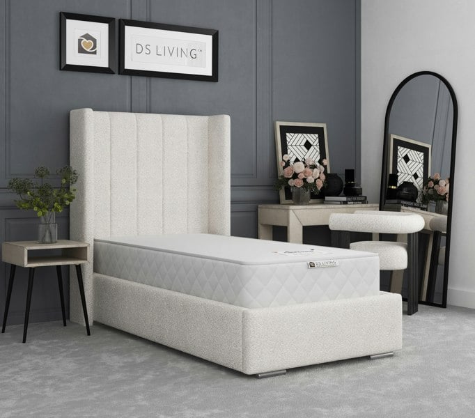 DS Living Soothe 12.5 Bonnell Spring Mattress with Reflex Foam Layers - 6ft - Super King - Aurora by DS Living