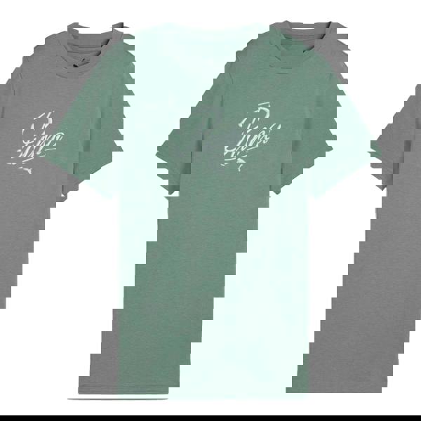 Puma Childrens/Kids Essential Script T-Shirt - Green - 