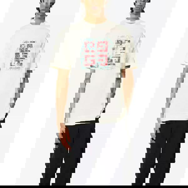 Givenchy Embroidered 4G Logo Print T-Shirt   in  White