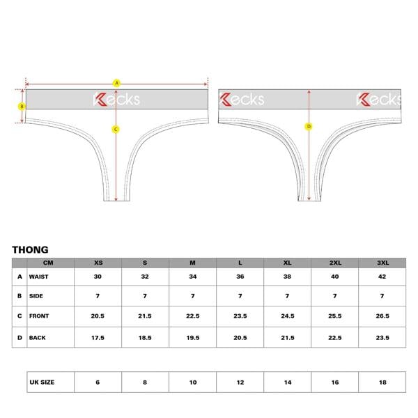 Kecks Red Modal Thong