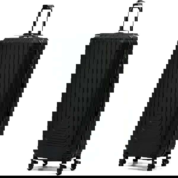 Flight Knight Large 30" Hard Shell Check in Suitcase 8 Spinner Wheels Hold Luggage