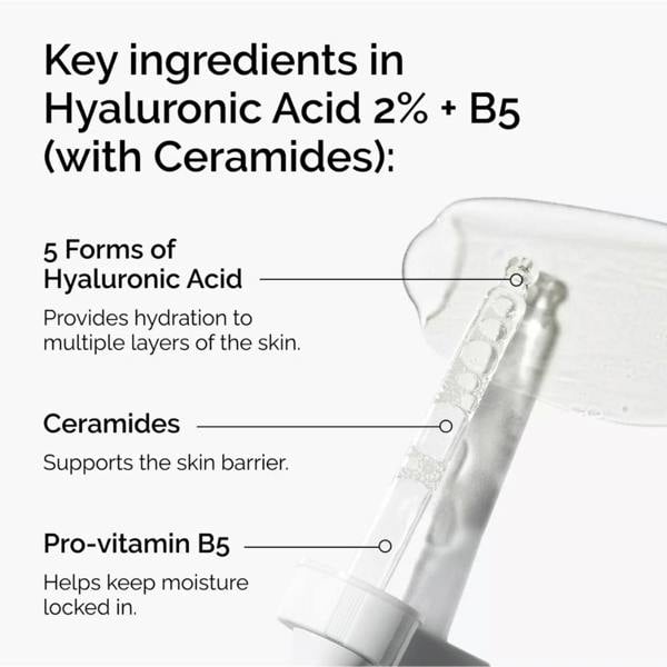 The Ordinary Skin Care The Ordinary Hyaluronic Acid 2% + B5 (30ml, 60ml)
