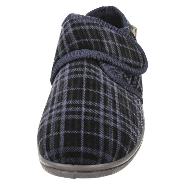 Rosebank Mens Rosebank Extra Wide Fit Indoor Slippers Dan