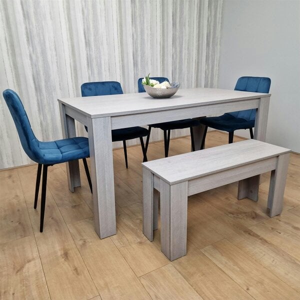 Kosy Koala Dining Table Set with 4 Chairs Dining Room, Kitchen table set of 4, and Bench