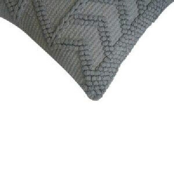 Wyld Haus Set of 2 Snowshill Grey Zig Zag Handwoven Cushions Covers