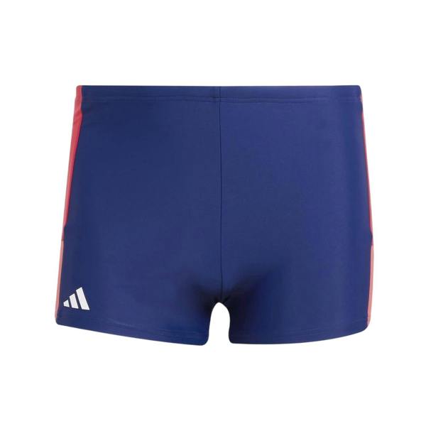 Adidas Mens Swim Shorts - Blue/Red - 