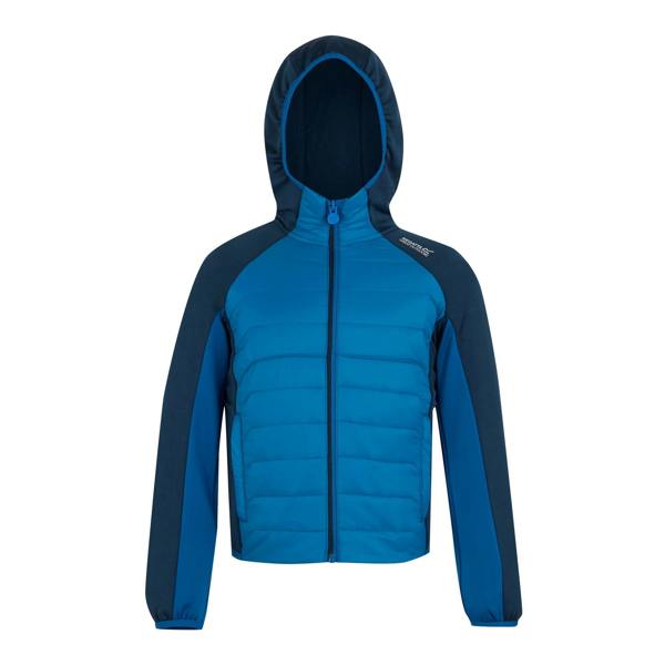 Regatta Childrens/Kids Kielder IX Hybrid Jacket - Moonlight Denim/Snorkel Blue