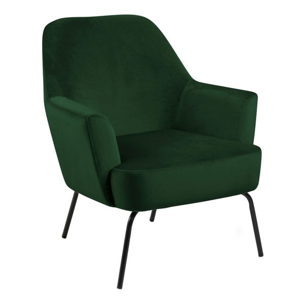 Furniture To Go Melissa Lounge Chair in Forest Green