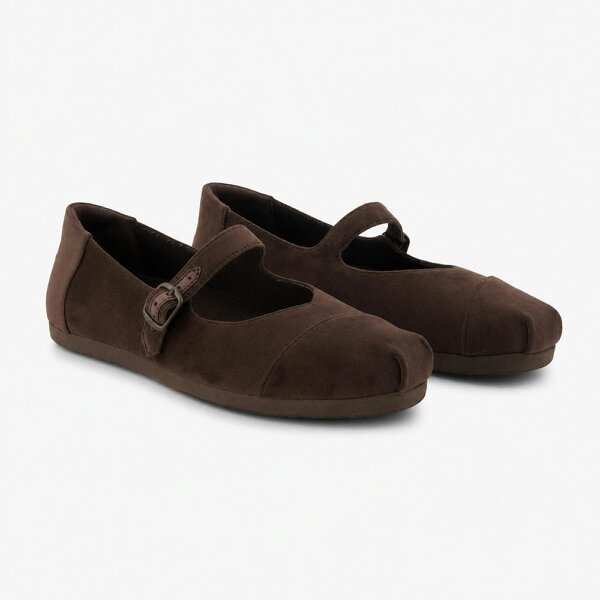 Toms ALPARGATA Mary Jane   in  Dark Brown