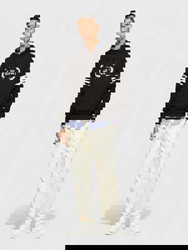 Tommy Hilfiger Laurel Monotype Hoodie Black