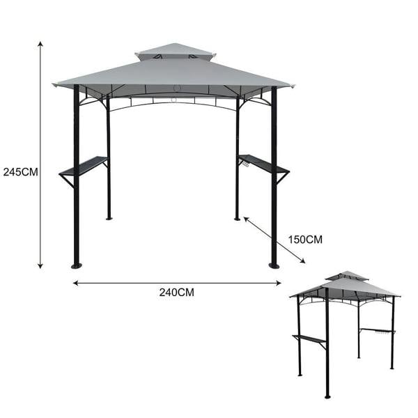 Groundlevel Premium Outdoor BBQ Gazebo