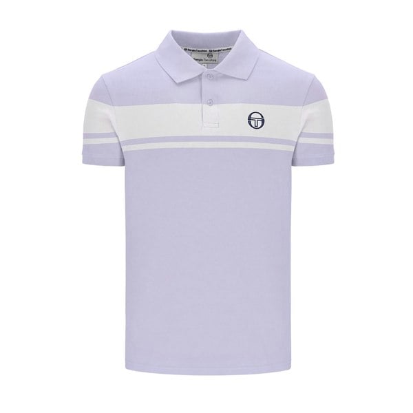 Sergio Tacchini Young Line Polo Shirt Thistle/Gardenia