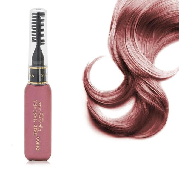 Aquarius Wash Out Hair Mascara Temporary Dye Cream Red White Green 3 Pack Colour