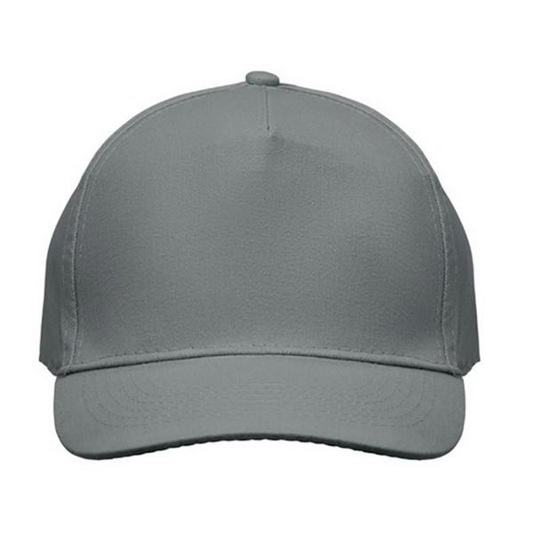 MidOcean Sunny 5 Panel Baseball Cap - Grey - 