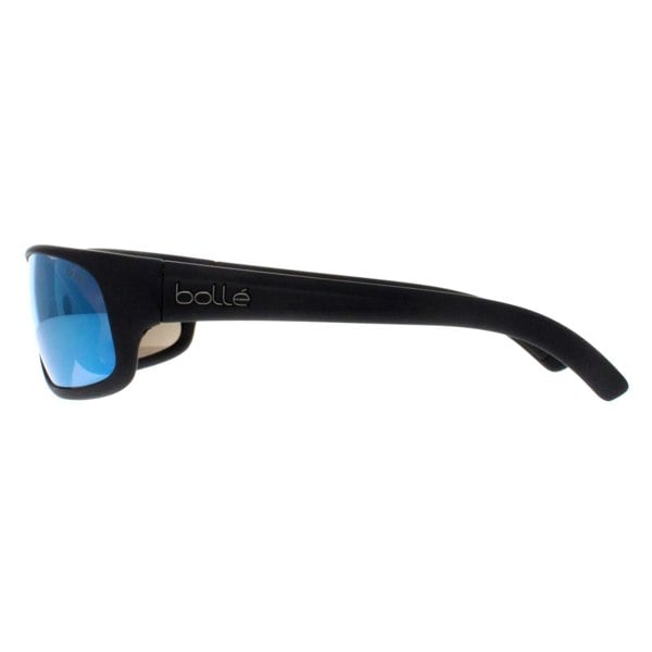Bolle Sunglasses Anaconda BS027008 Matte Black Sky Blue Polarized