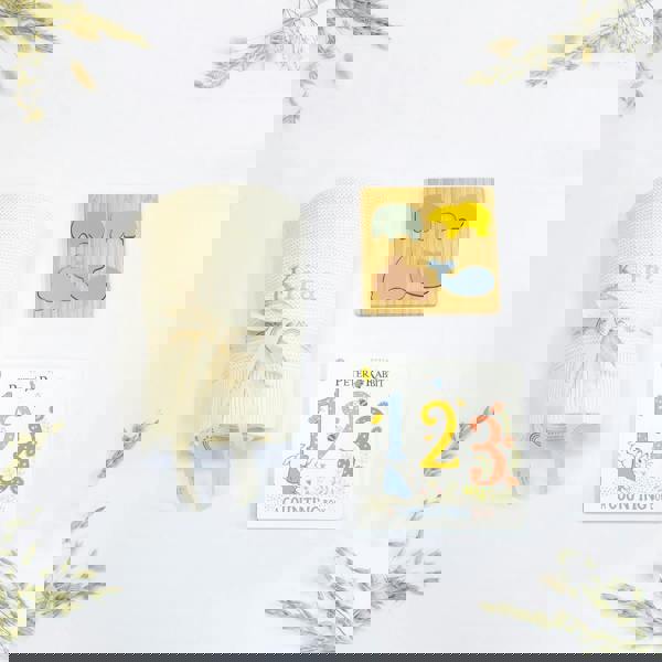 The Baby Gifting Company Welcome Baby Play and Read Gift Set