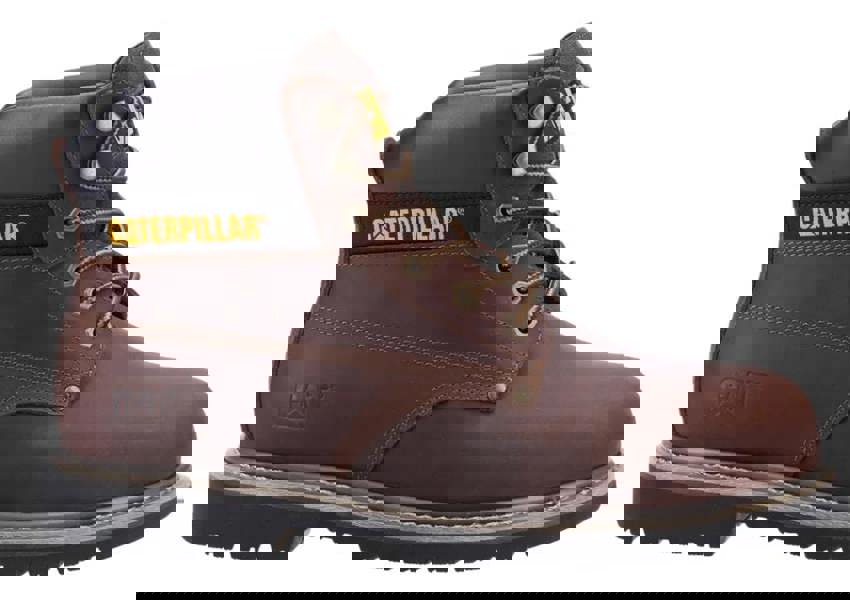 Caterpillar PowerPlant Mens SB Safety Classic Steel Toe Work Boots