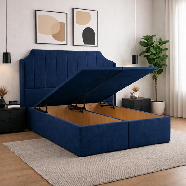 Great British Beds Art Deco Winged Divan Ottoman Bed