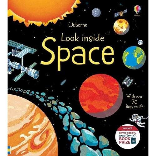 Look Inside 6 Book Set - Space, Animal Homes, Our World, Seas & Oceans, Jungle, Nature