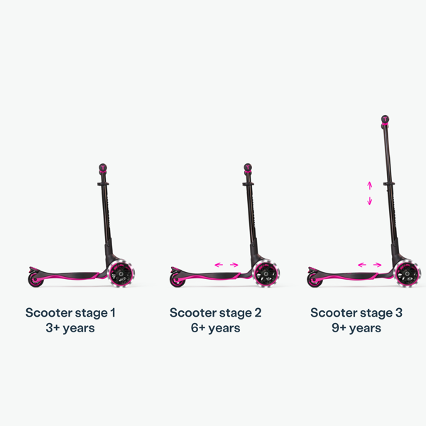 smarTrike Xtend 3 Stage Scooter - Pink