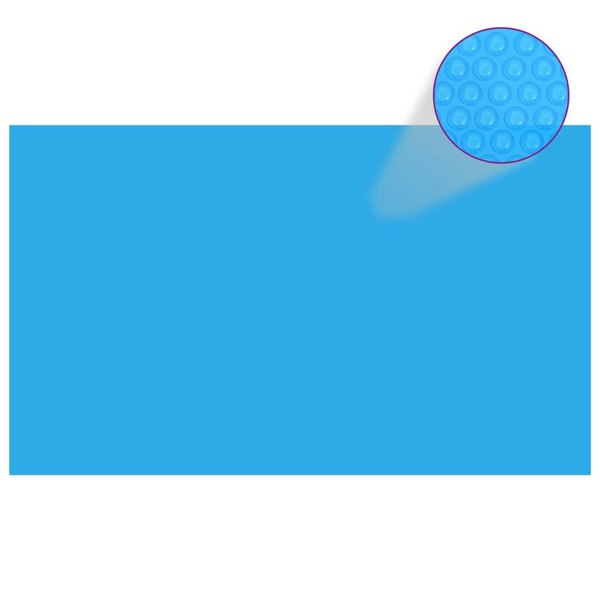 Berkfield Rectangular Pool Cover 1000x600 cm PE Blue