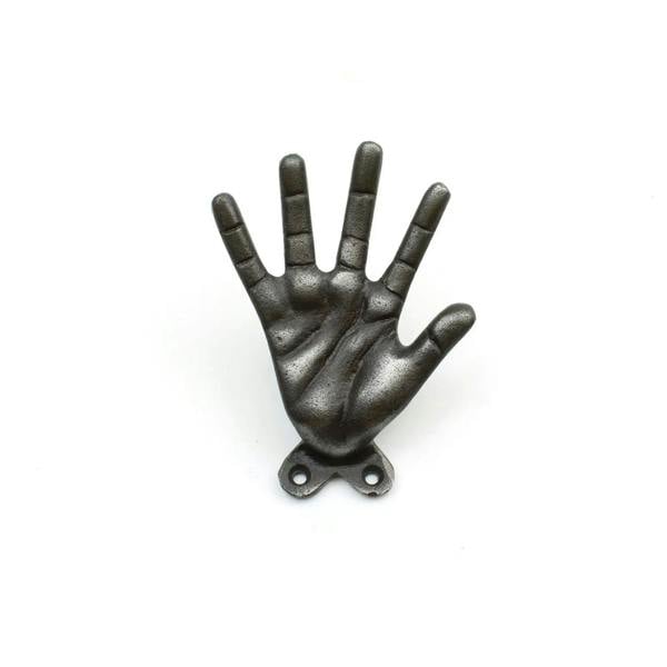 Antique Cast Iron Hand Coat Hook