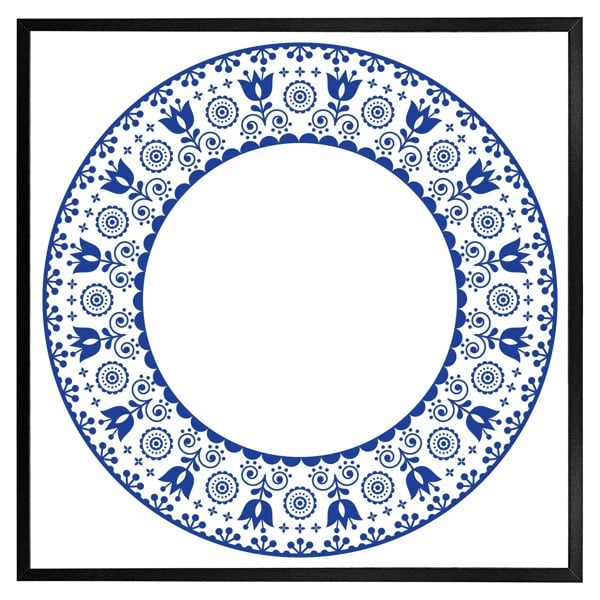 Benjamin Tate Design Folk art (picture Frame)