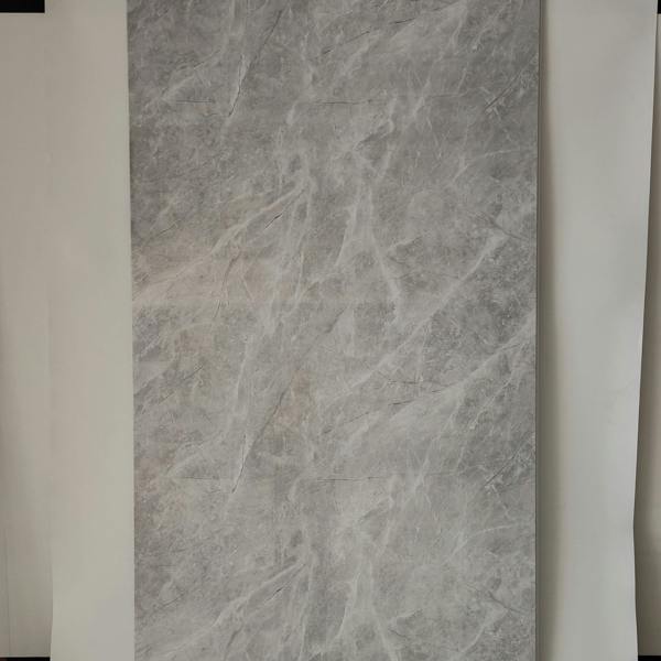 Britwall Carrara Marble Grey Matt PVC Shower Panel – Grey