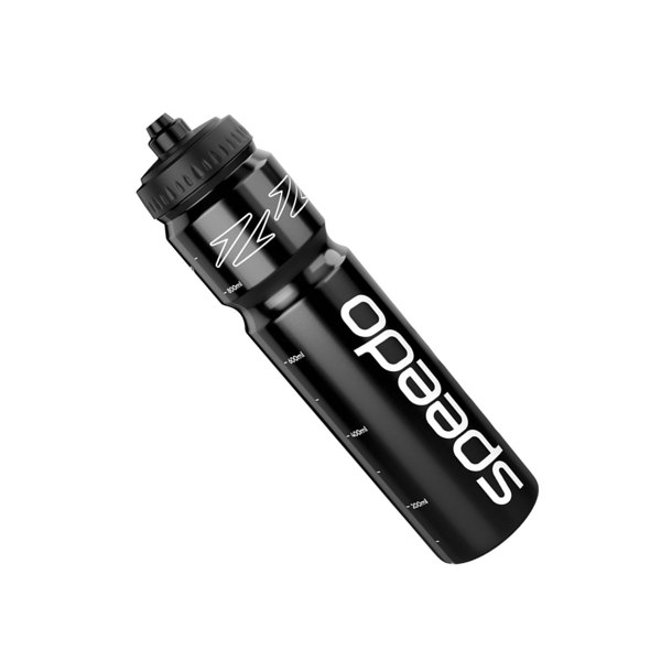 Speedo Logo 1000ml Water Bottle - Black/White