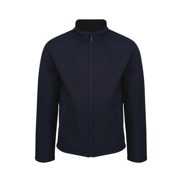 Regatta Mens Limestone Marl Soft Shell Jacket - Navy Marl