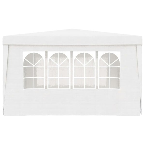 Berkfield Professional Party Tent with Side Walls 4x4 m White 90 g/m