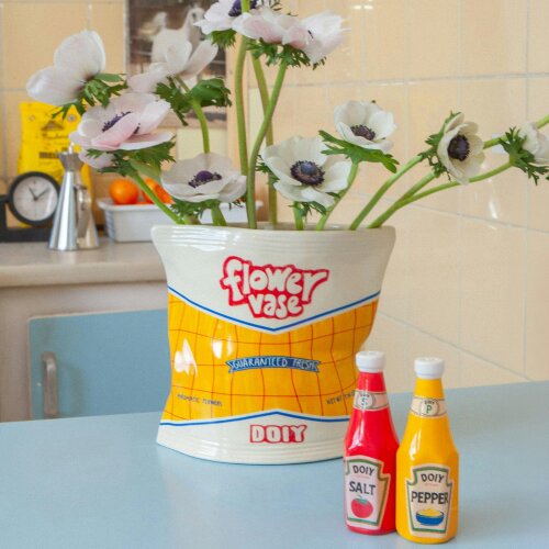 Love Frankie Retro Crisps Vase