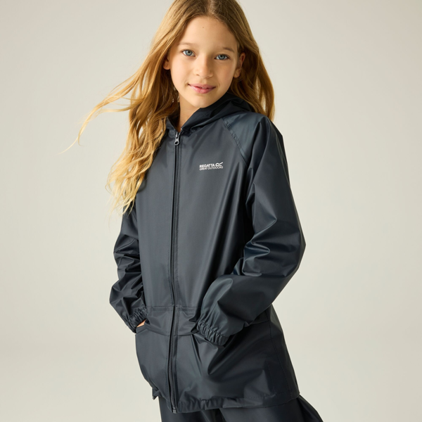 Regatta Great Outdoors Childrens/Kids Stormbreak Waterproof Jacket - Navy