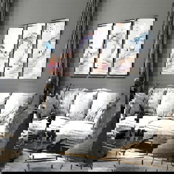 Calm artwork Wall Art prints | set of 3 framed prints