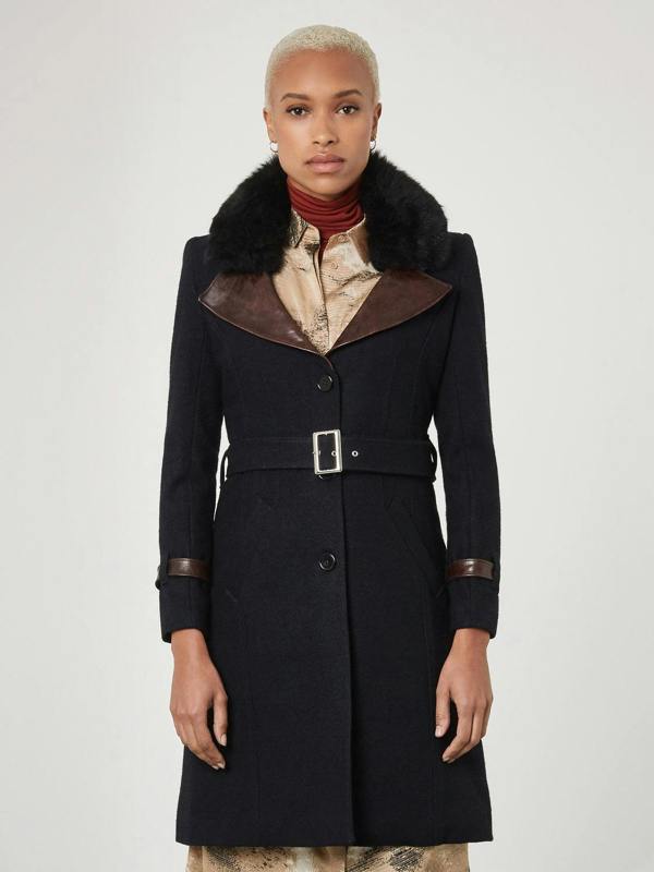 Serran London Navy London Coat