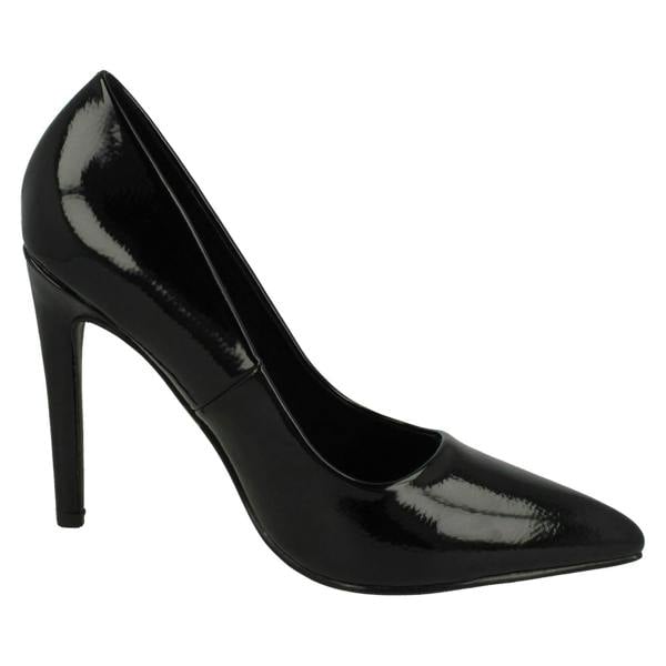 Anne Michelle Ladies Anne Michelle Patent Court Shoes