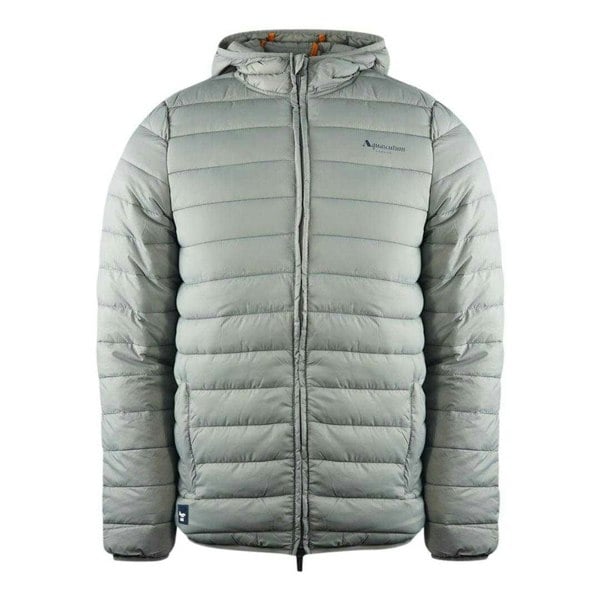 Aquascutum Mens London Quilted Logo Jacket - Grey