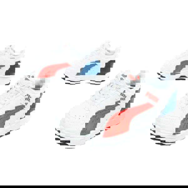 Puma Childrens/Kids Rebound Joy Ecological Leather Trainers - White - 