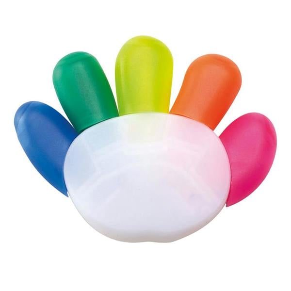 MidOcean Colore Highlighter (Pack of 5) - Multicoloured - 