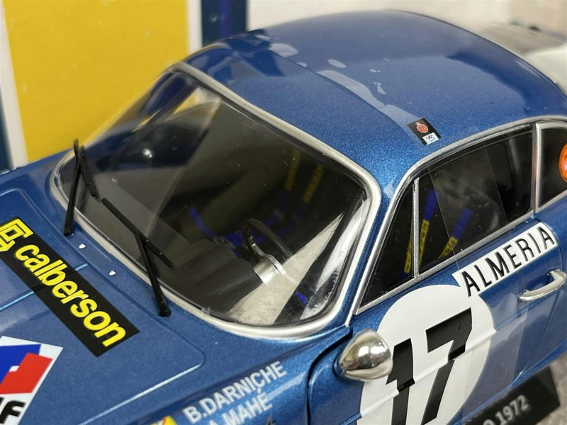 Solido Alpine A110 1600S Rallye Montecarlo 1972 Darniche Mahe #17 1:18 Scale 1804206