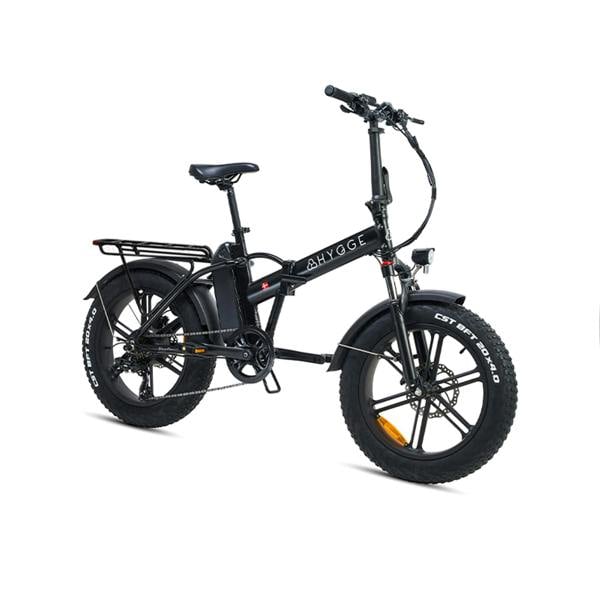 Hygge Bikes Vester 2026 - Folding Fat Tyre E-Bike 48V 14Ah - Onyx Black