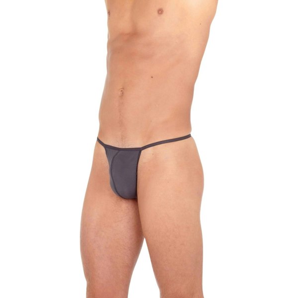 Hom Plume Ultra-light G-String, Anthracite Grey